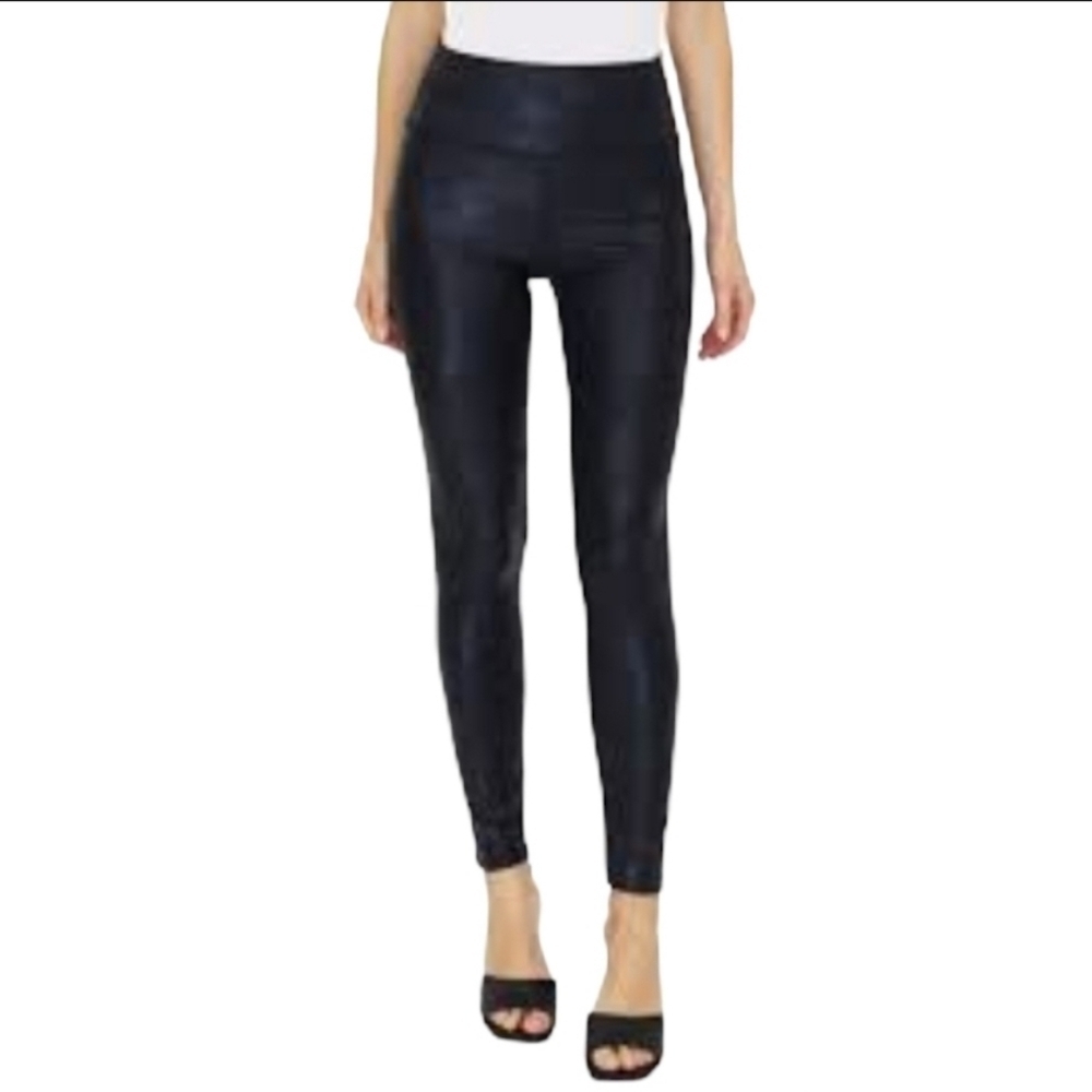 Shinestar Faux Leather Leggings